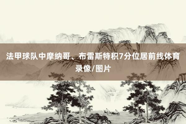 法甲球队中摩纳哥、布雷斯特积7分位居前线体育录像/图片